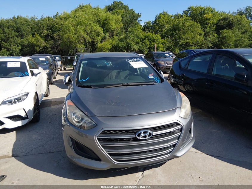 2017 Hyundai Elantra VIN KMHD35LH3HU376831 IAAI salvage auction — NORMAL WEAR, Original (Texas), sold $650 on 2026-07-20 (photo 6)