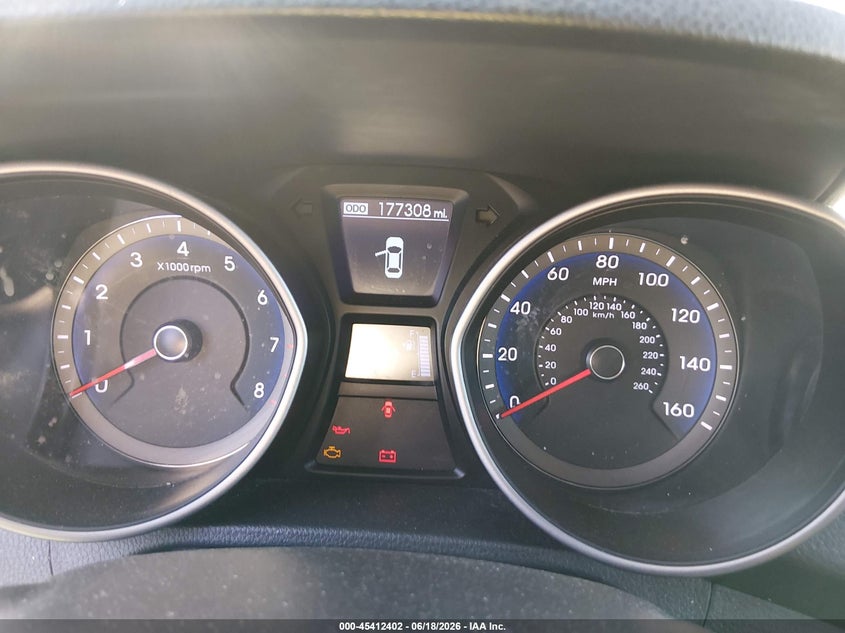 2017 Hyundai Elantra VIN KMHD35LH3HU376831 IAAI salvage auction — NORMAL WEAR, Original (Texas), sold $650 on 2026-07-20 (photo 7)