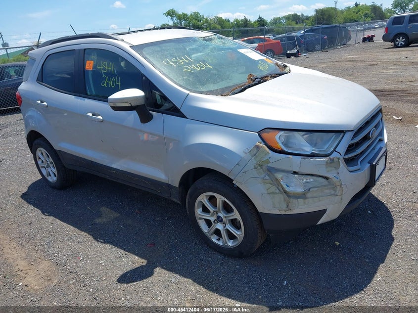 2019 Ford Ecosport VIN MAJ6S3GL3KC287718 IAAI salvage auction — NORMAL WEAR, Original (West Virginia), sold $525 on 2026-07-14 (photo 1)