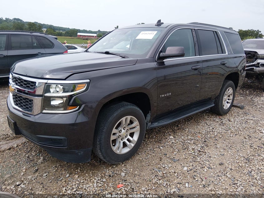 2015 Chevrolet Tahoe VIN 1GNSKBKC4FR711542 IAAI salvage auction — SIDE, Clear (Arkansas), sold $5,100 on 2026-07-25 (photo 2)
