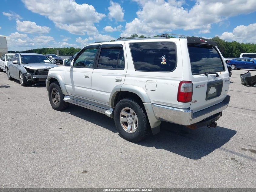 2000 Toyota 4runner VIN JT3HN86R3Y0294132 IAAI salvage auction — NORMAL WEAR, Clear (Indiana), sold $2,250 on 2026-07-09 (photo 3)