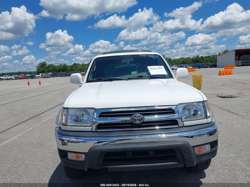 2000 Toyota 4runner VIN JT3HN86R3Y0294132 IAAI salvage auction — NORMAL WEAR, Clear (Indiana), sold $2,250 on 2026-07-09 (photo 6)