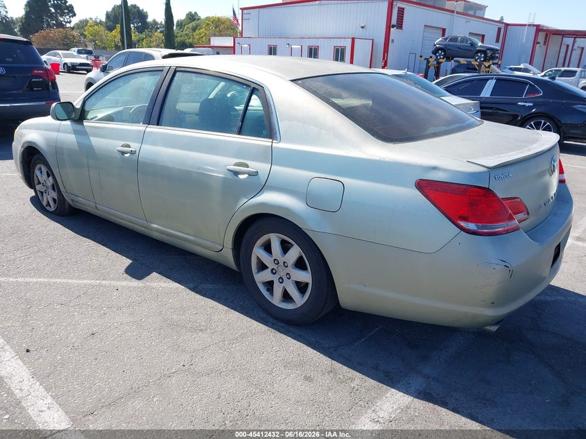 2006 Toyota Avalon VIN 4T1BK36B36U073616 IAAI salvage auction — NORMAL WEAR, Clear - Dealer Only (California), sold $475 on 2026-07-09 (photo 3)