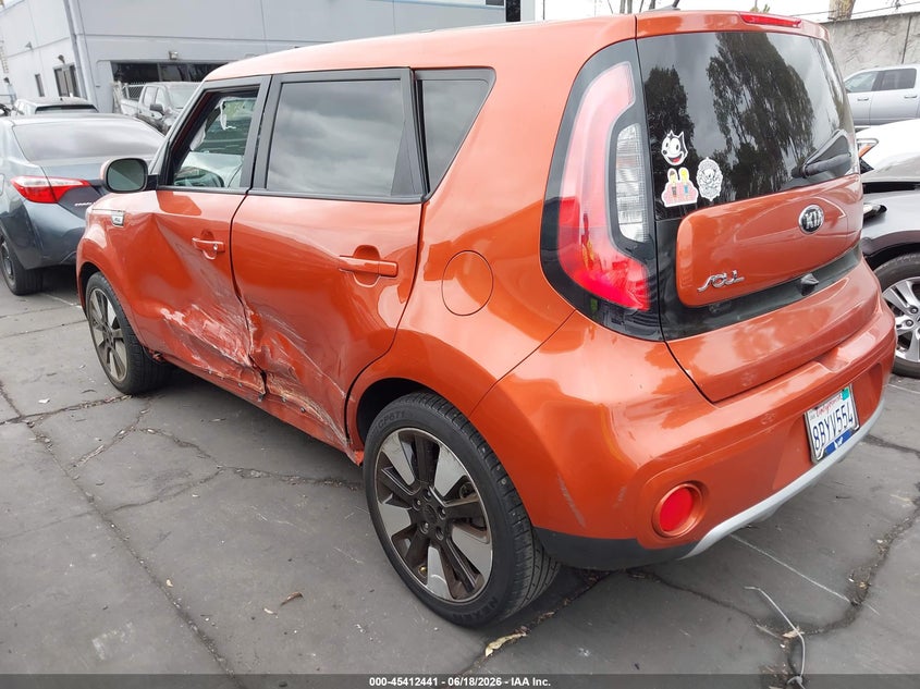2018 Kia Soul VIN KNDJP3A53J7555772 IAAI salvage auction — LEFT SIDE, Salvage Certificate (California), sold $1,950 on 2026-07-08 (photo 3)
