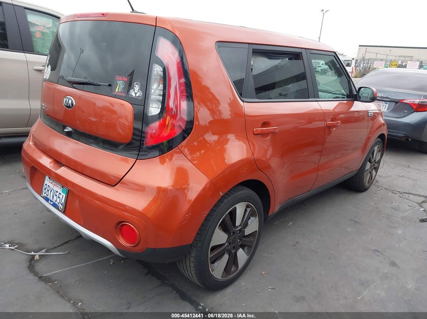 2018 Kia Soul VIN KNDJP3A53J7555772 IAAI salvage auction — LEFT SIDE, Salvage Certificate (California), sold $1,950 on 2026-07-08 (photo 4)