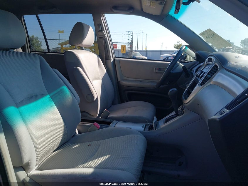 2006 Toyota Highlander VIN JTEGP21A360099060 IAAI salvage auction — NORMAL WEAR, Clear - Dealer Only (California), sold $1,125 on 2026-07-14 (photo 5)