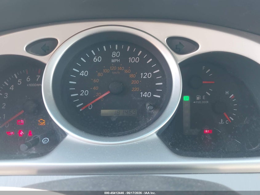 2006 Toyota Highlander VIN JTEGP21A360099060 IAAI salvage auction — NORMAL WEAR, Clear - Dealer Only (California), sold $1,125 on 2026-07-14 (photo 7)