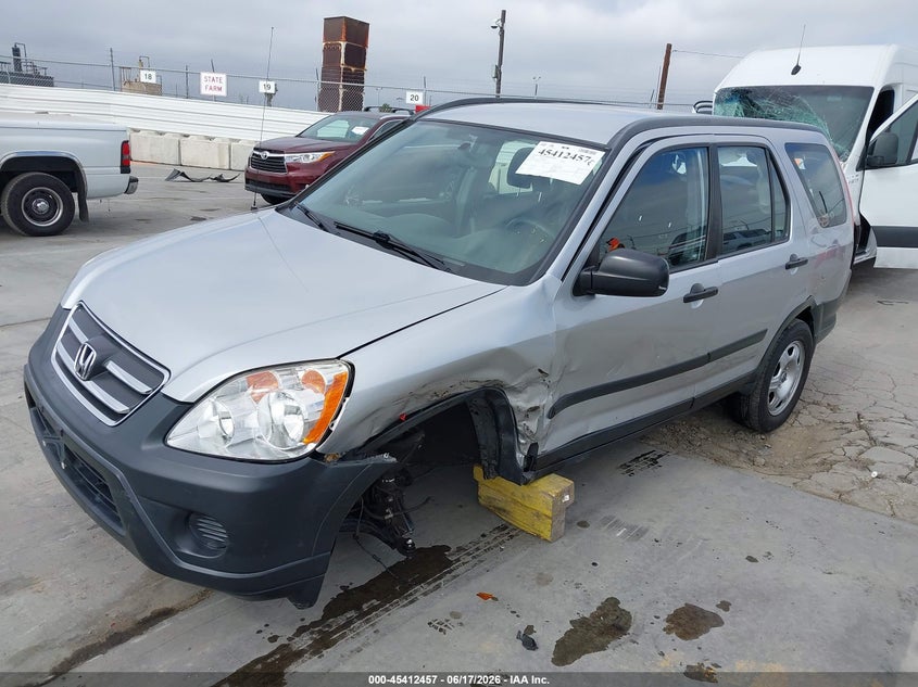 2006 Honda Cr-v VIN JHLRD68526C029024 IAAI salvage auction — SIDE, Salvage (California), sold $1,050 on 2026-07-22 (photo 6)