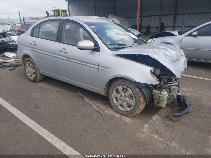 2010 Hyundai Accent VIN KMHCN4ACXAU468631 IAAI salvage auction — LEFT FRONT, Salvage (Mississippi), sold $300 on 2026-07-23 (photo 1)