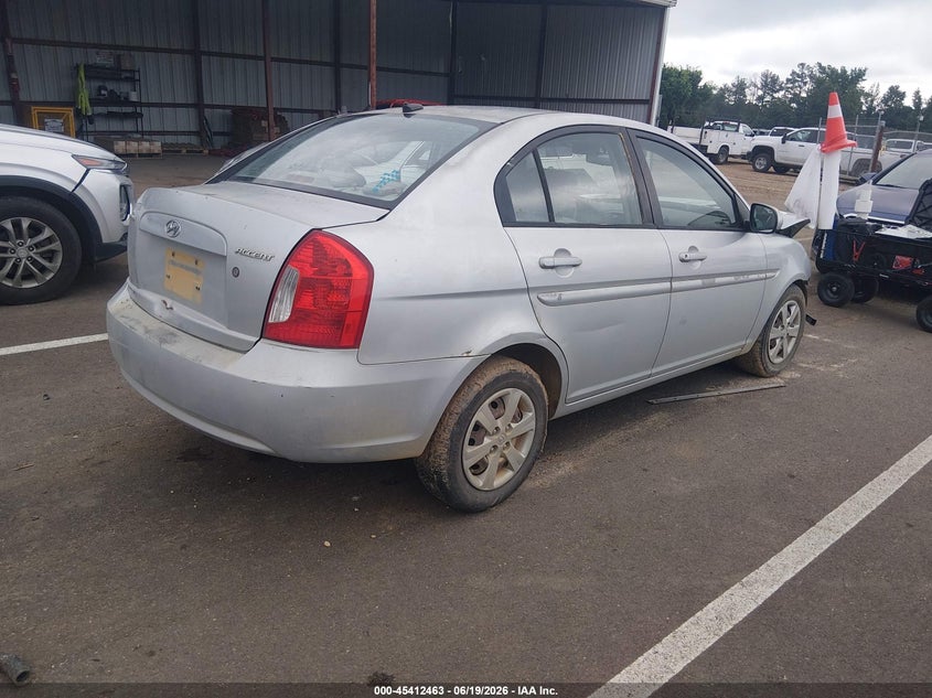 2010 Hyundai Accent VIN KMHCN4ACXAU468631 IAAI salvage auction — LEFT FRONT, Salvage (Mississippi), sold $300 on 2026-07-23 (photo 4)