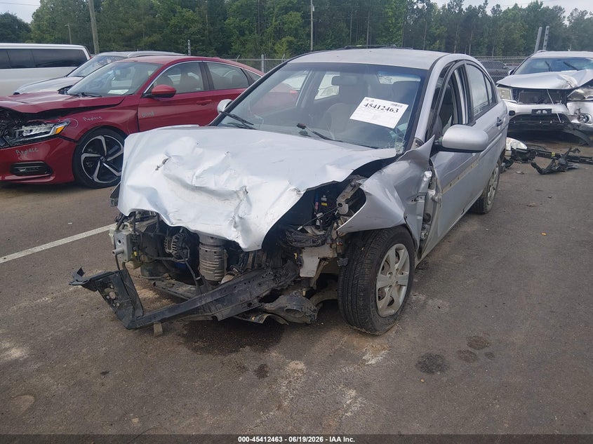 2010 Hyundai Accent VIN KMHCN4ACXAU468631 IAAI salvage auction — LEFT FRONT, Salvage (Mississippi), sold $300 on 2026-07-23 (photo 6)