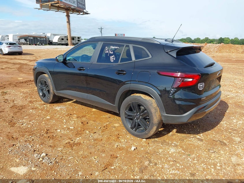 2025 Chevrolet Trax VIN KL77LKEP3SC014643 IAAI salvage auction — HAIL, Clear (Missouri), sold $13,000 on 2026-07-27 (photo 3)