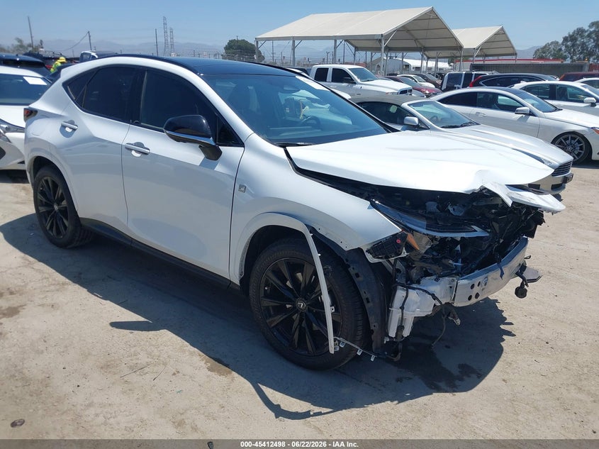 2025 Lexus VIN JTJKKCFZ4S2056649 — IAAI salvage auction photo