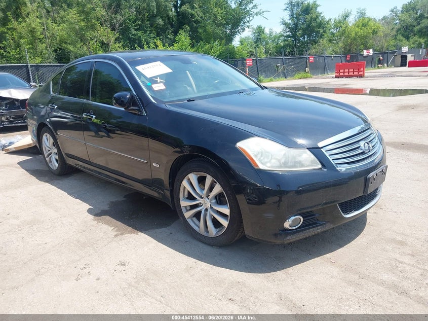 2009 Infiniti M VIN JNKCY01F99M850092 IAAI salvage auction — LEFT SIDE, Salvage (Missouri), sold $500 on 2026-07-22 (photo 1)
