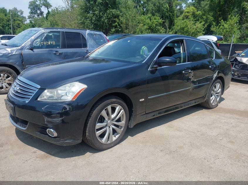 2009 Infiniti M VIN JNKCY01F99M850092 IAAI salvage auction — LEFT SIDE, Salvage (Missouri), sold $500 on 2026-07-22 (photo 2)