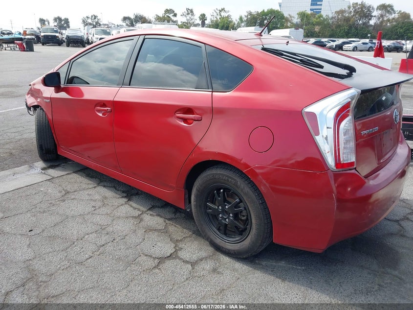 2012 Toyota Prius VIN JTDKN3DU3C5429410 IAAI salvage auction — FRONT END, Salvage (California), sold $575 on 2026-07-23 (photo 3)