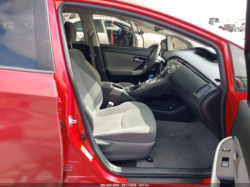 2012 Toyota Prius VIN JTDKN3DU3C5429410 IAAI salvage auction — FRONT END, Salvage (California), sold $575 on 2026-07-23 (photo 5)