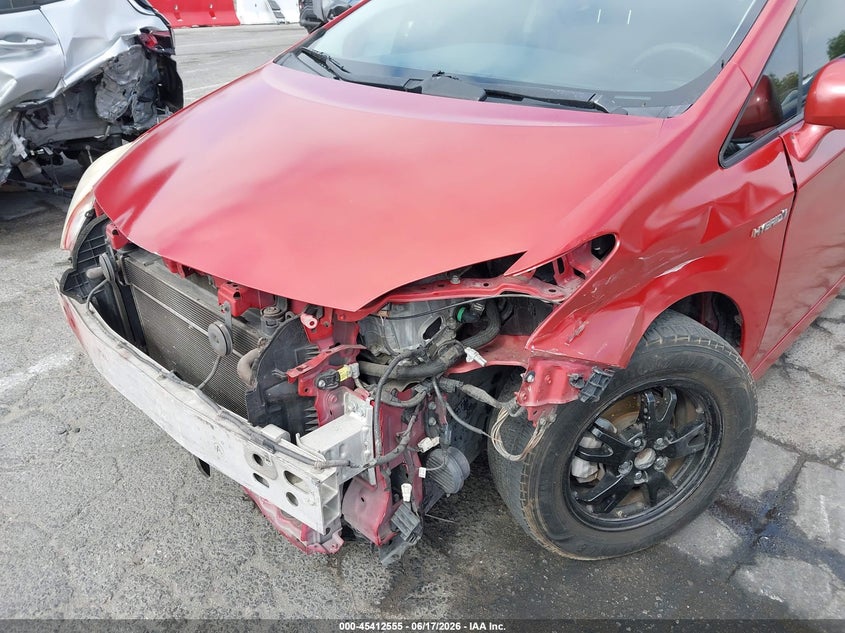 2012 Toyota Prius VIN JTDKN3DU3C5429410 IAAI salvage auction — FRONT END, Salvage (California), sold $575 on 2026-07-23 (photo 6)