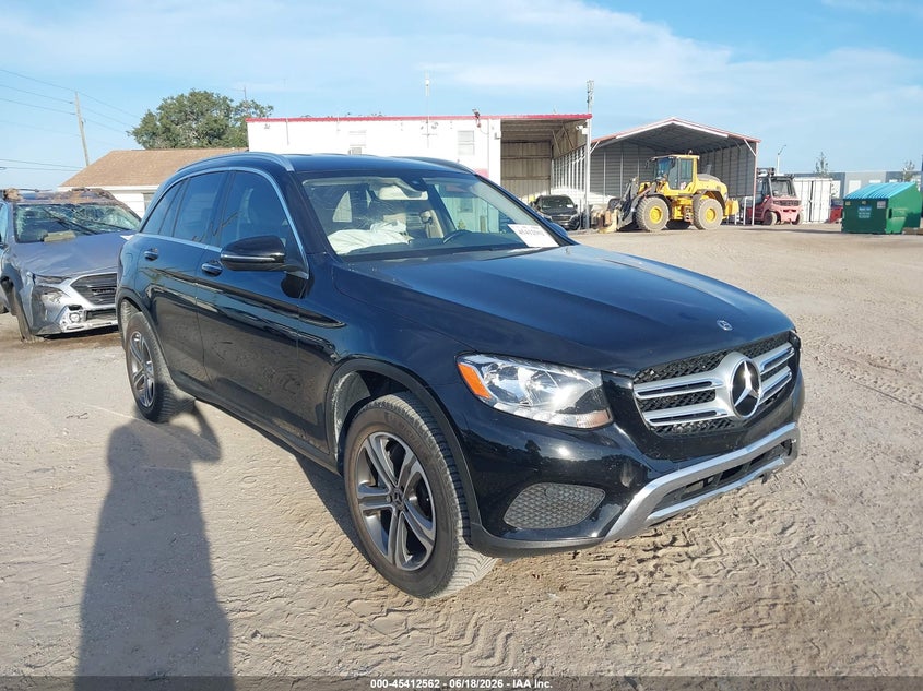 2019 Mercedes-benz Glc VIN WDC0G4JB5KV163178 IAAI salvage auction — FRONT END, Rebuildable (Florida), sold $6,200 on 2026-07-21 (photo 1)