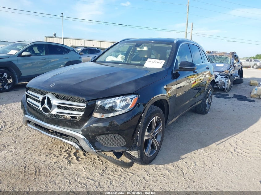 2019 Mercedes-benz Glc VIN WDC0G4JB5KV163178 IAAI salvage auction — FRONT END, Rebuildable (Florida), sold $6,200 on 2026-07-21 (photo 2)