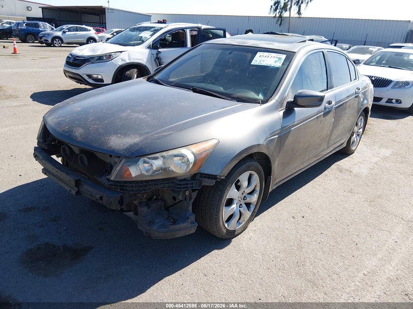 2009 Honda Accord VIN JHMCP26849C001440 IAAI salvage auction — FRONT END, Salvage (California), sold $800 on 2026-07-13 (photo 2)