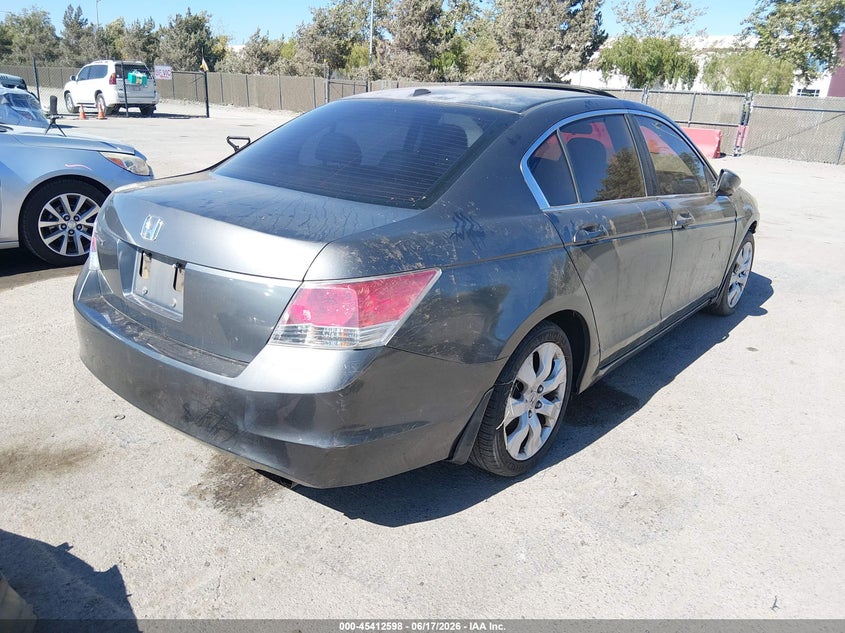 2009 Honda Accord VIN JHMCP26849C001440 IAAI salvage auction — FRONT END, Salvage (California), sold $800 on 2026-07-13 (photo 4)