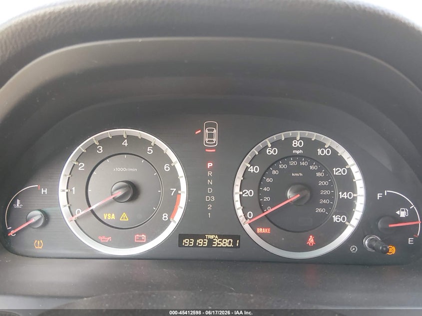 2009 Honda Accord VIN JHMCP26849C001440 IAAI salvage auction — FRONT END, Salvage (California), sold $800 on 2026-07-13 (photo 7)