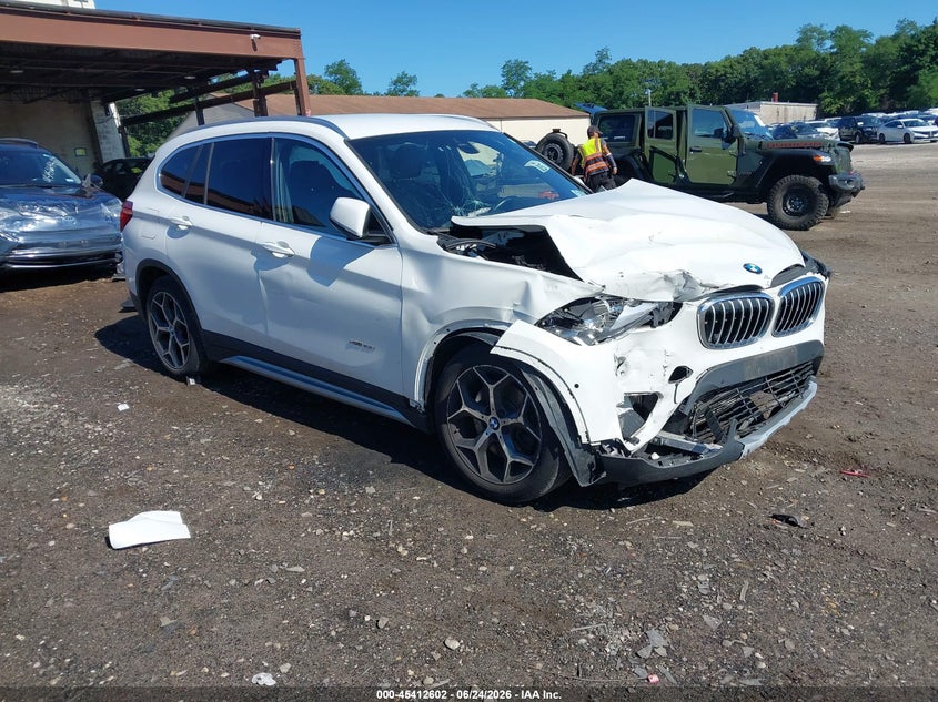 2016 BMW X1 VIN WBXHT3C34G5F64884 IAAI salvage auction — FRONT END, Salvage Title, sold $475 on 2026-07-21 (photo 1)