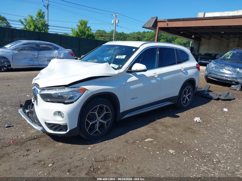 2016 BMW X1 VIN WBXHT3C34G5F64884 IAAI salvage auction — FRONT END, Salvage Title, sold $475 on 2026-07-21 (photo 2)