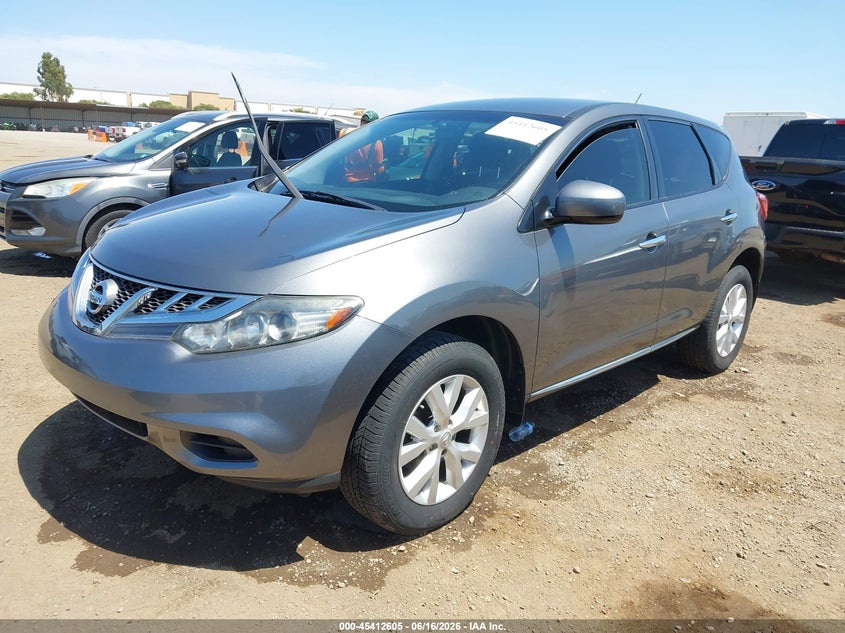 2014 Nissan Murano VIN JN8AZ1MU5EW405941 IAAI salvage auction — NORMAL WEAR, Clear (Colorado), sold $925 on 2026-07-20 (photo 2)