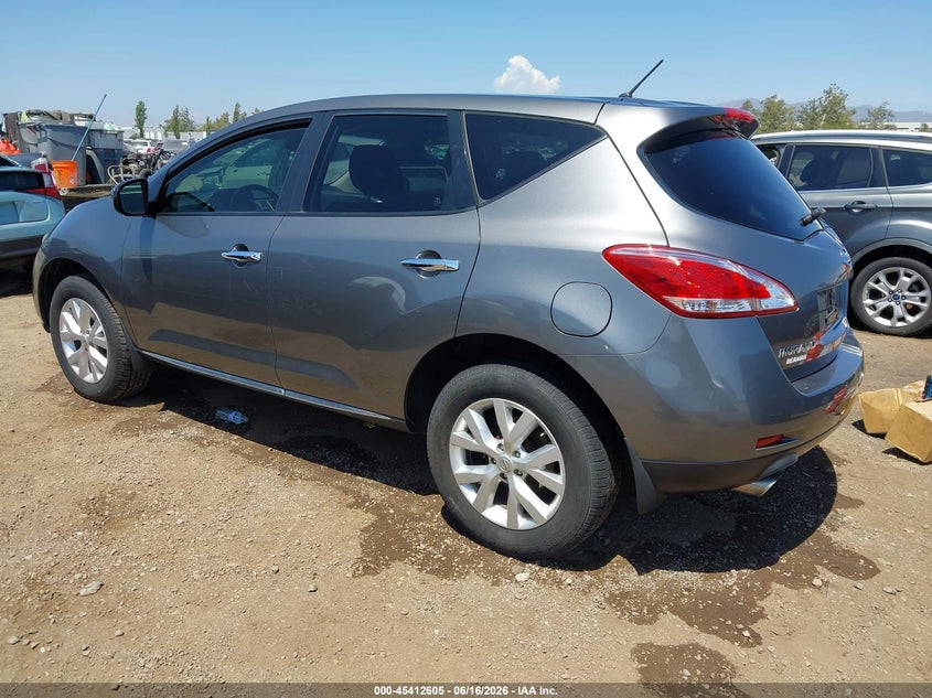 2014 Nissan Murano VIN JN8AZ1MU5EW405941 IAAI salvage auction — NORMAL WEAR, Clear (Colorado), sold $925 on 2026-07-20 (photo 3)