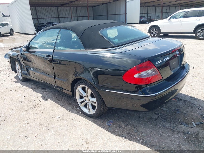 2008 Mercedes-benz Clk-klasse VIN WDBTK56F48T093050 IAAI salvage auction — LEFT SIDE, Original (Texas), sold $525 on 2026-08-12 (photo 3)