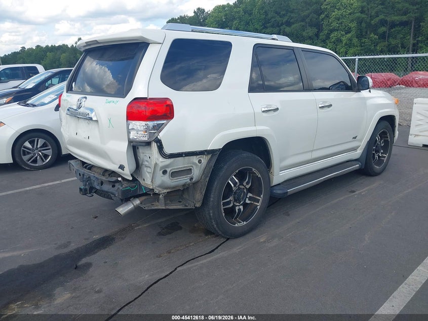 2013 Toyota 4runner VIN JTEZU5JR1D5057737 IAAI salvage auction — REAR END, Salvage (Idaho), sold $8,950 on 2026-07-22 (photo 4)