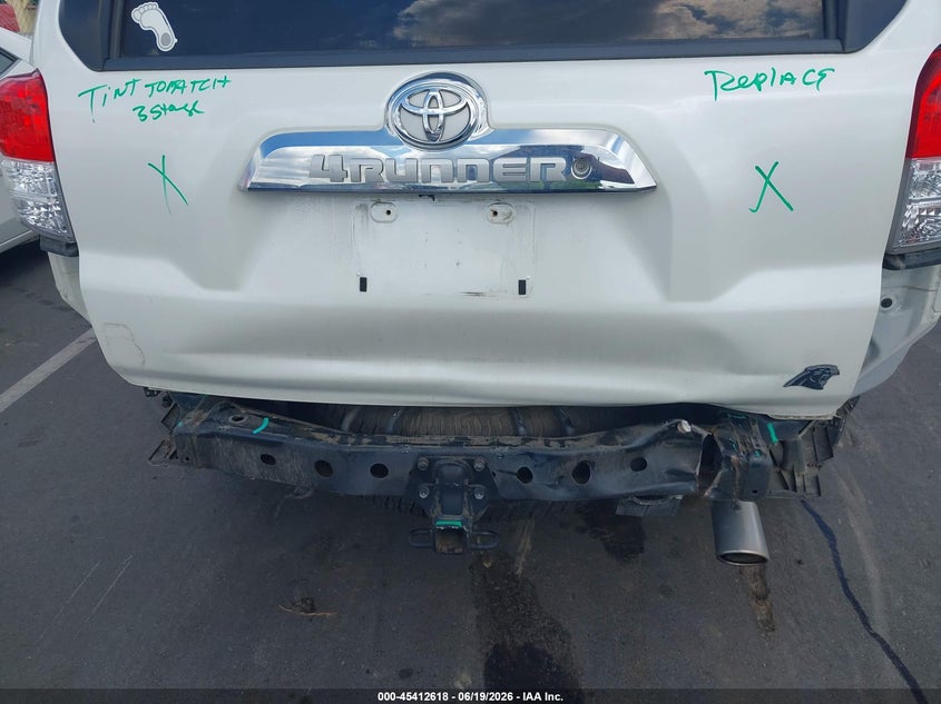 2013 Toyota 4runner VIN JTEZU5JR1D5057737 IAAI salvage auction — REAR END, Salvage (Idaho), sold $8,950 on 2026-07-22 (photo 6)