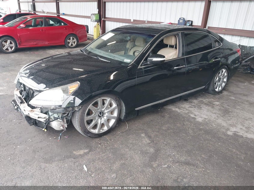 2012 Hyundai Equus VIN KMHGH4JH1CU050093 IAAI salvage auction — NORMAL WEAR, Clear (Florida), sold $300 on 2026-07-21 (photo 2)