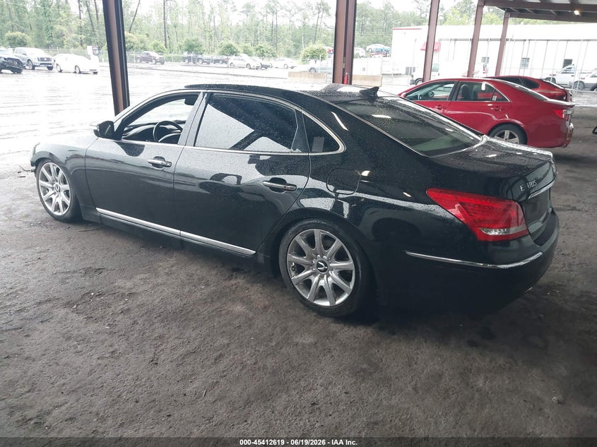 2012 Hyundai Equus VIN KMHGH4JH1CU050093 IAAI salvage auction — NORMAL WEAR, Clear (Florida), sold $300 on 2026-07-21 (photo 3)