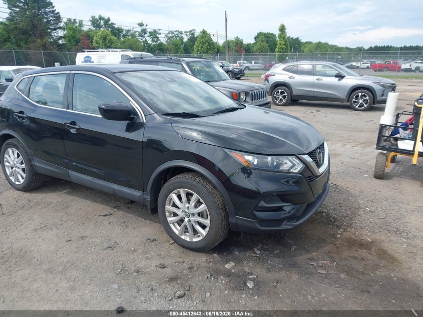 2021 Nissan Rogue VIN JN1BJ1AW2MW445750 IAAI salvage auction — FRONT END, Salvage Title, sold $4,350 on 2026-07-21 (photo 1)