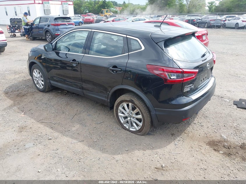 2021 Nissan Rogue VIN JN1BJ1AW2MW445750 IAAI salvage auction — FRONT END, Salvage Title, sold $4,350 on 2026-07-21 (photo 3)