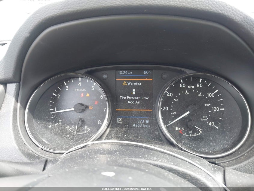 2021 Nissan Rogue VIN JN1BJ1AW2MW445750 IAAI salvage auction — FRONT END, Salvage Title, sold $4,350 on 2026-07-21 (photo 7)