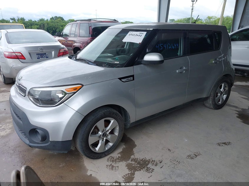 2019 Kia Soul VIN KNDJN2A26K7653850 IAAI salvage auction — NORMAL WEAR, Clear (Tennessee), sold $650 on 2026-07-30 (photo 2)