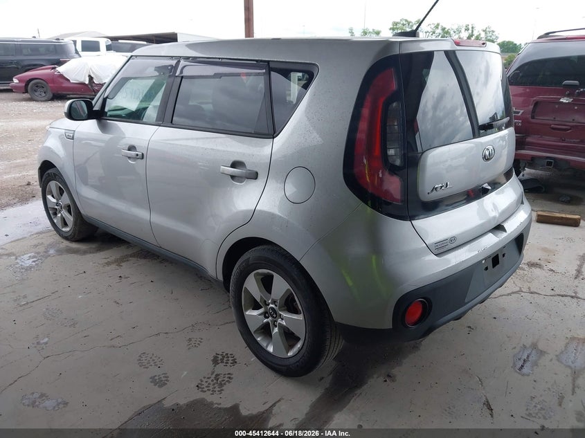 2019 Kia Soul VIN KNDJN2A26K7653850 IAAI salvage auction — NORMAL WEAR, Clear (Tennessee), sold $650 on 2026-07-30 (photo 3)