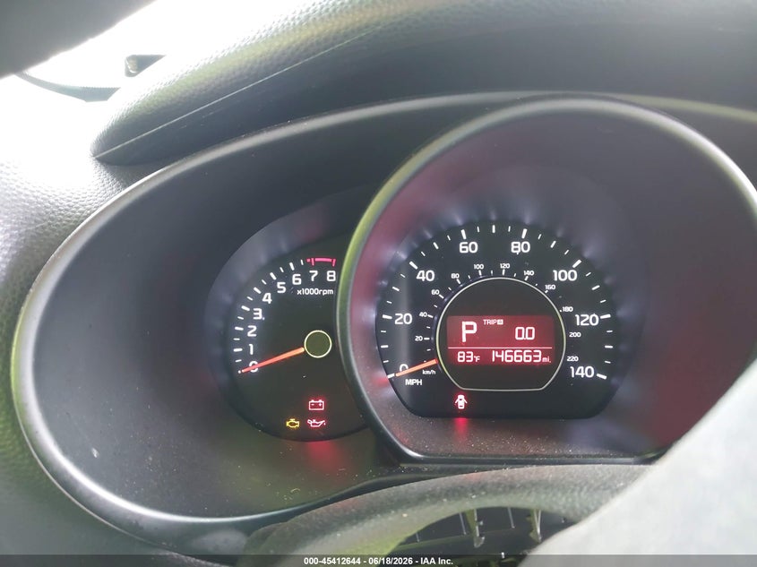 2019 Kia Soul VIN KNDJN2A26K7653850 IAAI salvage auction — NORMAL WEAR, Clear (Tennessee), sold $650 on 2026-07-30 (photo 7)