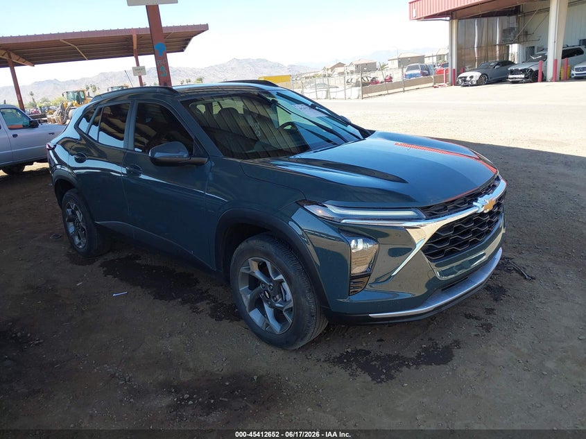 2025 Chevrolet Trax VIN KL77LHEP5SC036789 IAAI salvage auction — LEFT REAR, Salvage (Arizona), sold $6,750 on 2026-07-21 (photo 1)