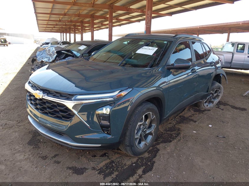 2025 Chevrolet Trax VIN KL77LHEP5SC036789 IAAI salvage auction — LEFT REAR, Salvage (Arizona), sold $6,750 on 2026-07-21 (photo 2)