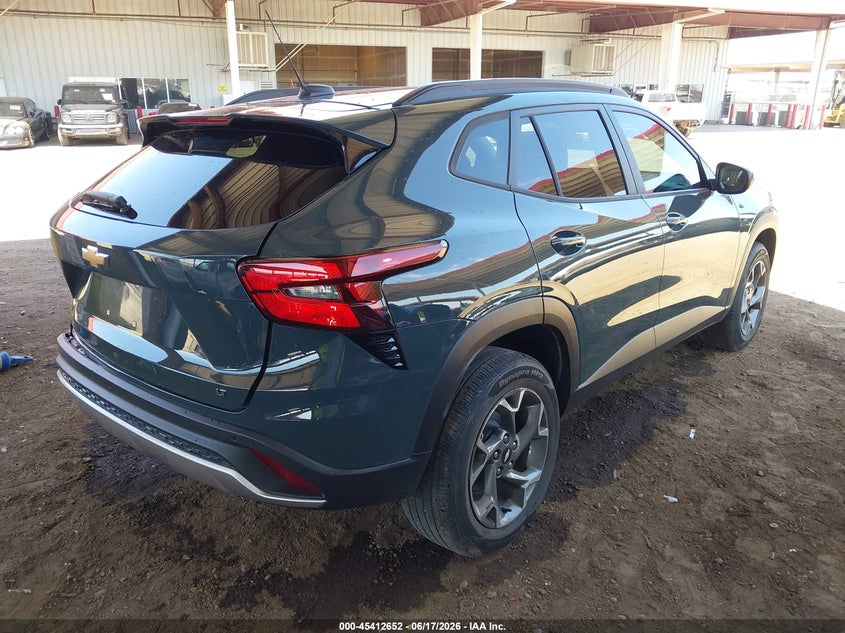 2025 Chevrolet Trax VIN KL77LHEP5SC036789 IAAI salvage auction — LEFT REAR, Salvage (Arizona), sold $6,750 on 2026-07-21 (photo 4)