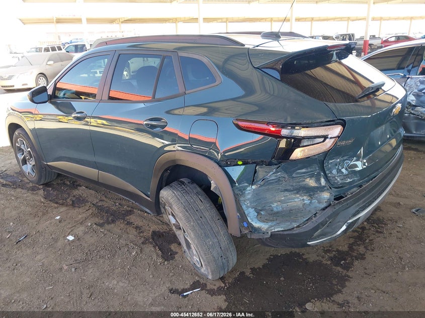 2025 Chevrolet Trax VIN KL77LHEP5SC036789 IAAI salvage auction — LEFT REAR, Salvage (Arizona), sold $6,750 on 2026-07-21 (photo 6)
