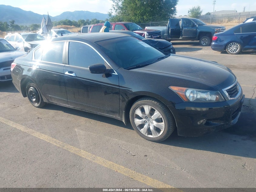 2008 Honda Accord VIN 1HGCP36808A007819 IAAI salvage auction — FRONT & REAR, Clear (Idaho), sold $575 on 2026-07-09 (photo 1)