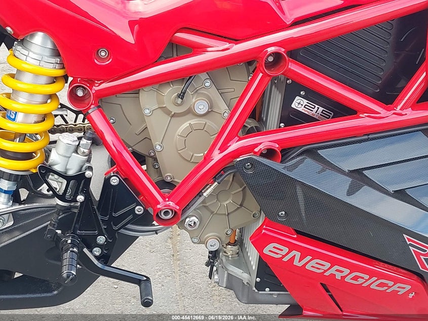 2023 Energica VIN ZNND1A1C7PS000673 IAAI salvage auction — LEFT SIDE, Salvage (California), sold $5,000 on 2026-07-13 (photo 8)