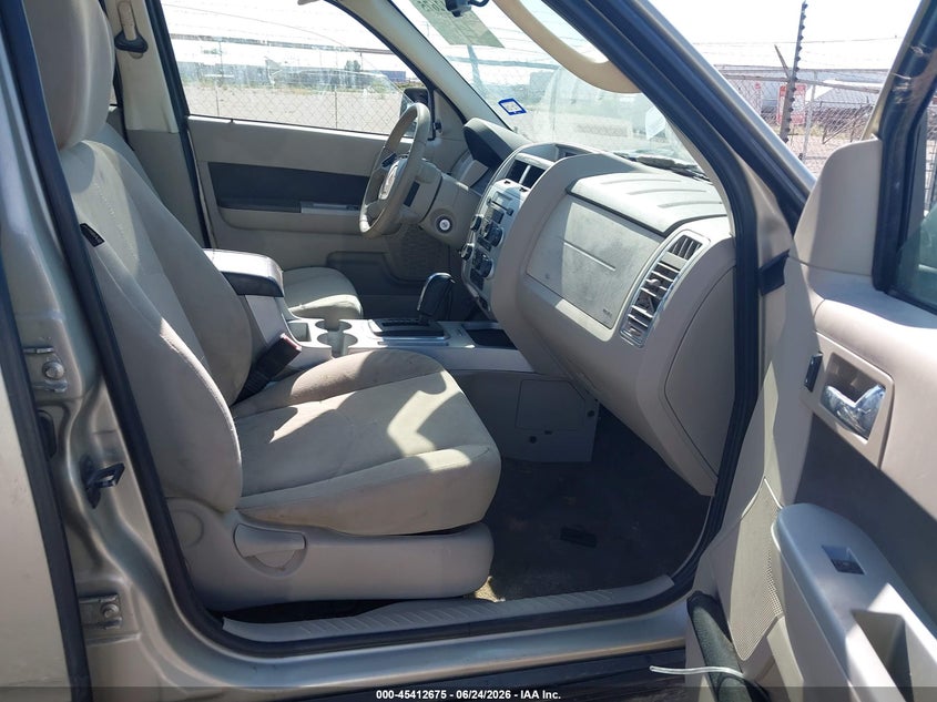 2010 Mercury Mariner VIN 4M2CN8B79AKJ13825 IAAI salvage auction — LEFT FRONT, Nrc Lienholder Repossession Paperwork (Texas), sold $225 on 2026-09-11 (photo 5)