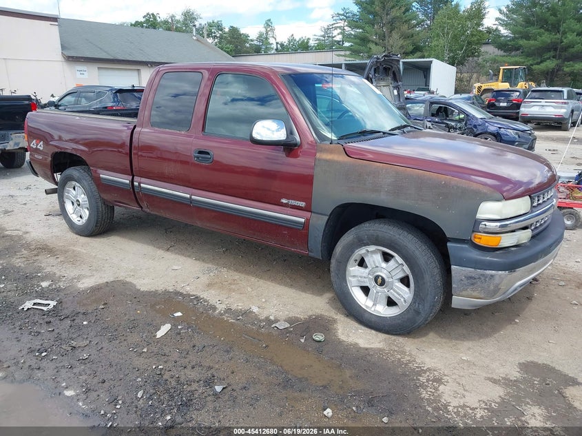 2002 Chevrolet Silverado 1500 VIN 1GCEK19V82E255103 IAAI salvage auction — NORMAL WEAR, Nrc Lienholder Repossession Paperwork (New Hampshire), sold $375 on 2026-07-22 (photo 1)